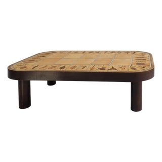 Garrigue Coffee Table by Roger Capron, 1970s For Sale