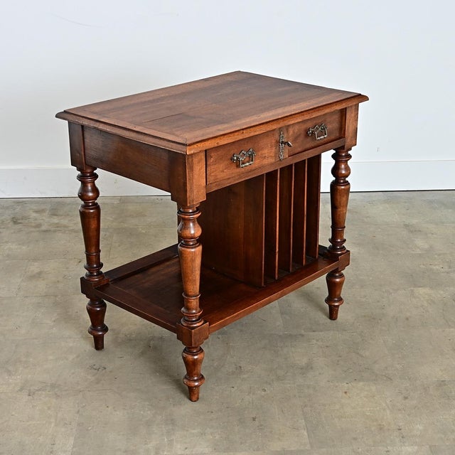 English 20th Century Canterbury Storage Table For Sale In Baton Rouge - Image 6 of 12