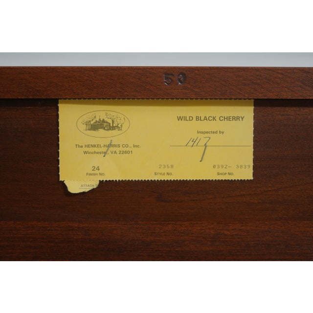 Henkel Harris Model 2358 Cherry Sideboard For Sale - Image 18 of 18