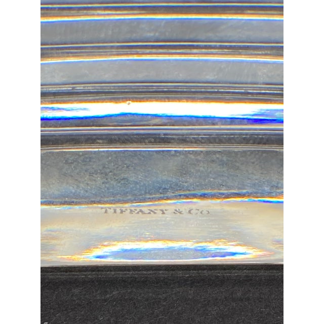 Glass 1980s Tiffany & Co. "Frank Lloyd Wright" Crystal Decanter Architectural Glass Design For Sale - Image 7 of 17