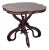 Late 19th Century Victorian Polished Oak Bent Wood Scrolling Salon Table by Thonet For Sale