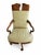 Old Hickory Tannery Brown Leather Adjustable Executive Office Chair For Sale - Image 17 of 18