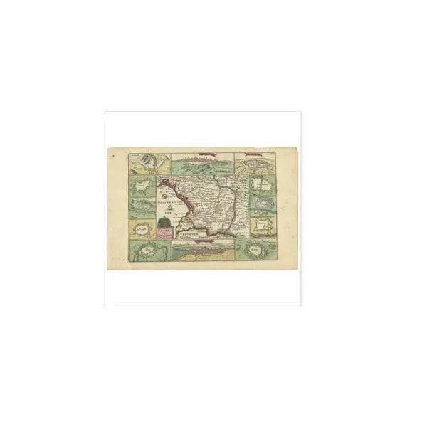 Antique Map of Languedoc in France by D. Weege, 1753 For Sale - Image 3 of 6