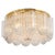 Large Brass Flushmount with Murano Glass Tubes attributed to Doria, Germany, 1960s For Sale - Image 14 of 14