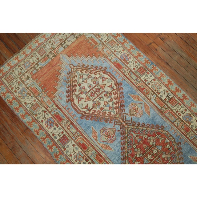 Anique Tribal Persian Serab Runner, 20th Century - 3' x 15'9" For Sale - Image 4 of 6