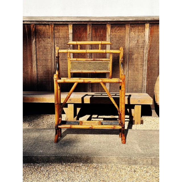 Wood c.1880 Tiger Bamboo Umbrella Stand Aesthetic Movement For Sale - Image 7 of 13
