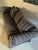 1980s 1980s Vintage Postmodern Marge Carson Silk Roll-Arm Sofa For Sale - Image 5 of 12
