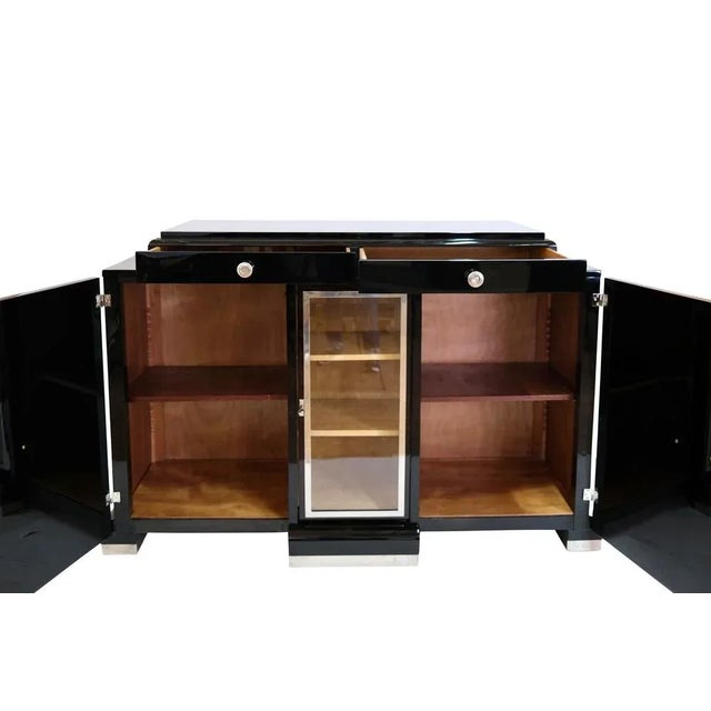 Art Deco French Two Doored Sideboard, 1930s For Sale - Image 4 of 11