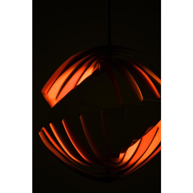 Konkylie Ceiling Lamp attributed to Louis Weisdorf, 1950s For Sale - Image 6 of 9