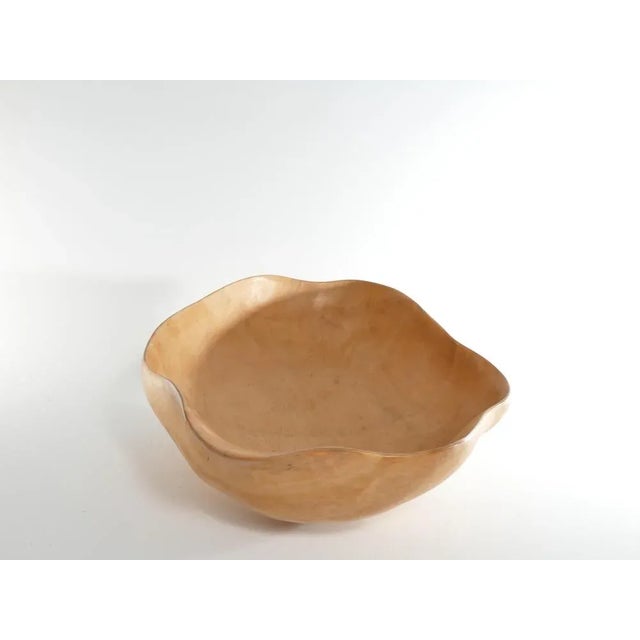Swedish Burl Wood Bowl, 1980s For Sale - Image 3 of 11