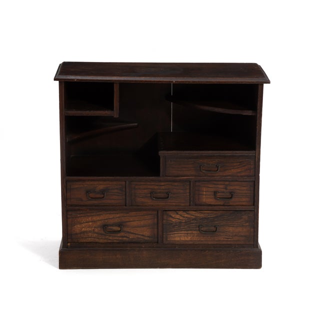 A Japanese Tea Cabinet, called a Cha Dana, from the early to middle 20th Century. Cha Dana are specialized cabinets...