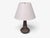 Mid-Century Modern 1960s Mid-Century Modern Einar Johansen, Table Lamp, Brown Stoneware For Sale - Image 3 of 10