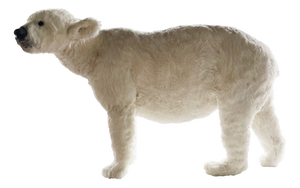 Big White Plush Polar Bear, 2000s