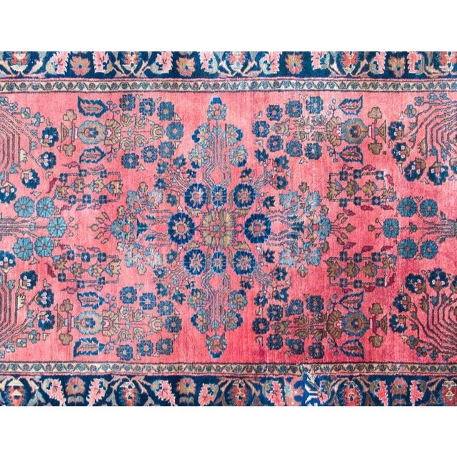 Early 20th Century Persian Sarouk Rug For Sale In Chicago - Image 6 of 12