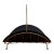 Midcentury Tole and Brass Footed Log Holder For Sale