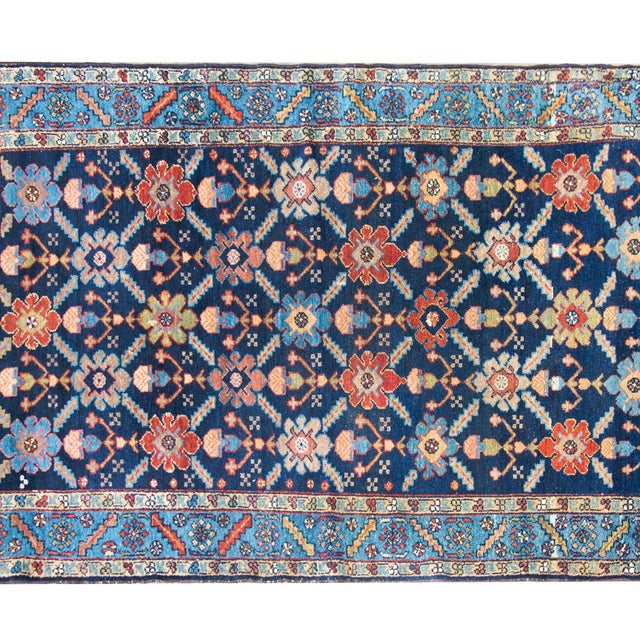 Textile Early 20th Century Persian Bakhtiari Rug For Sale - Image 7 of 13