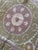 1960s Neutral Tan Tashkent Suzani Wall Tapestry 4'5'' X 4'10'' For Sale - Image 5 of 18