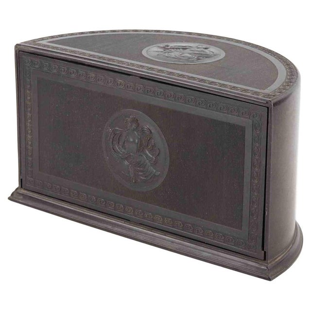 Vintage Art Deco Bakelite Half Moon Box by Linsden, Italy, 1930s For Sale - Image 10 of 10