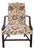 1980s Hickory Chair Martha Washington Lolling Chair, James River Collection For Sale