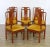 Elegant and functional, this vintage George Zee & Co. dining set showcases Anglo-Chinese craftsmanship in solid, kiln-...