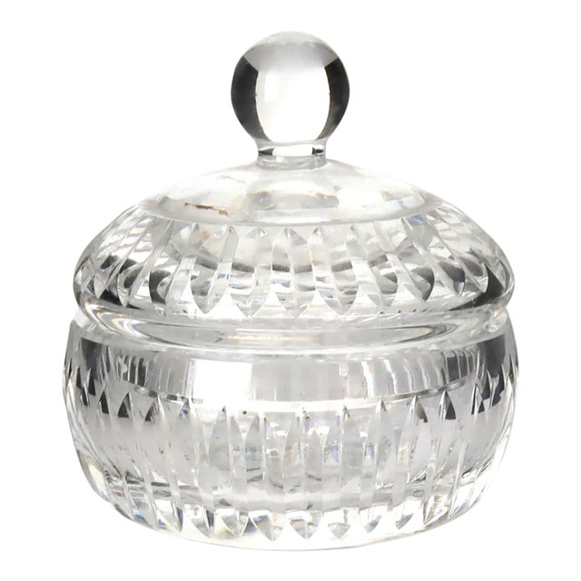 Waterford Crystal Trinket / Vanity Jar For Sale