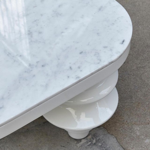 Black and White Marble Table by Jaime Hayon for BD Barcelona For Sale - Image 9 of 18