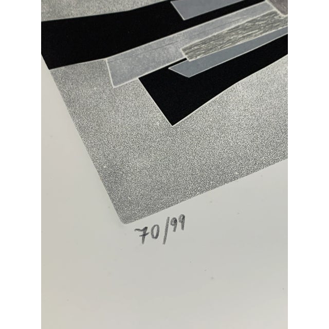 Modern Hans Richter Original Etching Hand Signed "As Mondrian..." For Sale - Image 10 of 11