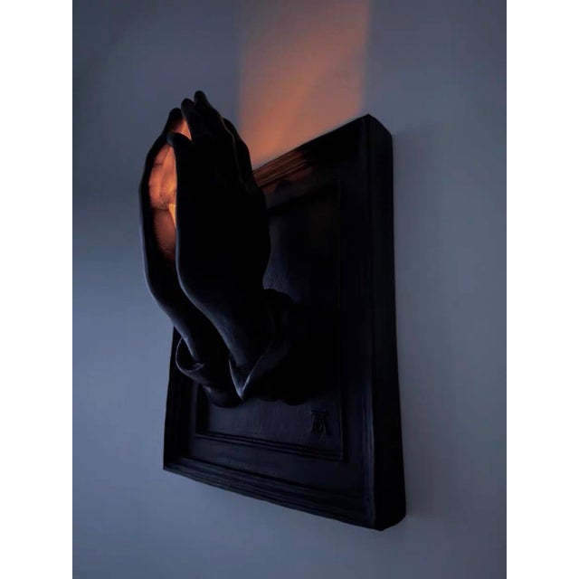 Inspired by Dürer's classic Praying Hands, the main body is made of resin (handcrafted texture, restoring hand details),...