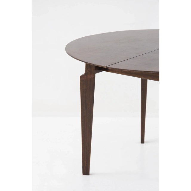 Wood Mid-Century Dining Table in Wood by Edmundo Palutar, 1950s For Sale - Image 7 of 8