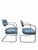 KEM Weber Mid 20th Century Art Deco Cantilever Chairs Newly Reupholstered - Pair For Sale - Image 4 of 11