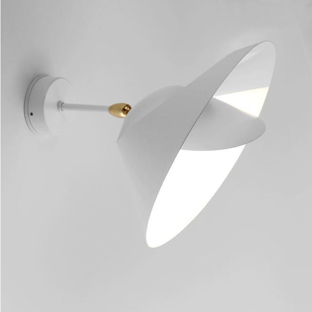 Sconce wall lamp model 'saturn wall lamp' designed by serge mouille in 1957. manufactured by editions serge mouille in...