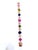 Early 21st Century Bochic "Capri" Vintage Ruby & Multi Color Fancy Sapphire Bracelet - 18K & Silver For Sale - Image 5 of 18