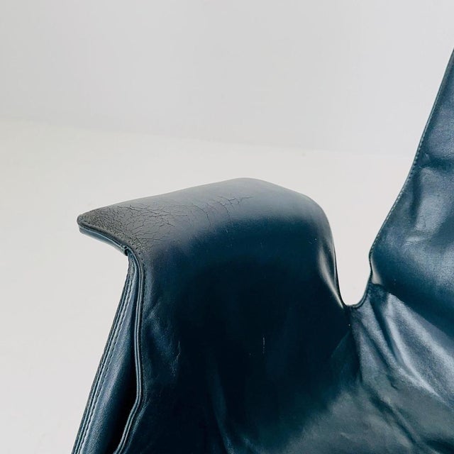 Mid-Century Dark Green Model 6727 Tulip Desk Chair by Preben Fabricius & Jørgen Kastholm for Walter Knoll, 1960s For Sale - Image 10 of 12
