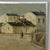 Greige Mid Century Israeli Village Landscape Oil Painting by Ori Reisman (1924–1991) For Sale - Image 8 of 18