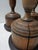 Brown Large Antique French Wooden Candlesticks, 19th Century, Set of 4 For Sale - Image 8 of 18