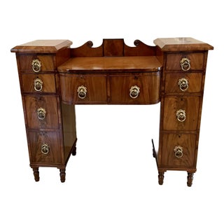 Antique Regency Mahogany Secretaire, 1815 For Sale