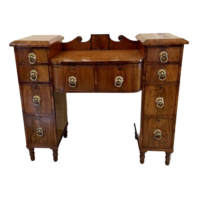 Antique Regency Mahogany Secretaire, 1815 For Sale