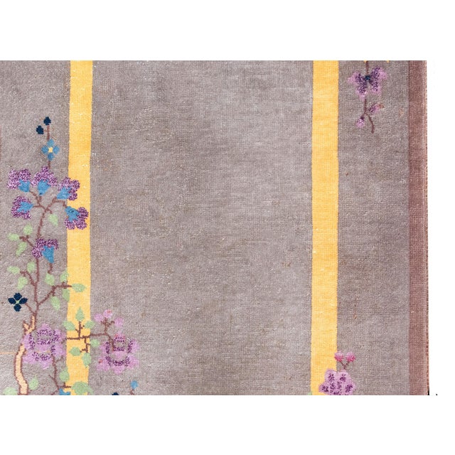 Early 20th Century Chinese Art Deco Rug For Sale - Image 9 of 16