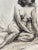 Vintage Frederick William Weber Mixed Media Nude Still Realism Sketch Drawing For Sale - Image 9 of 11