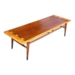 Vintage MCM Lane Acclaim Long Coffee Table For Sale