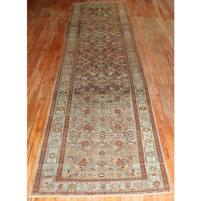 An early 20th Century Persian Malayer wide runner