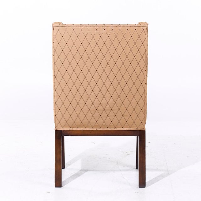 Brown John Widdicomb Mid Century Parsons Dining Chairs - Set of 8 For Sale - Image 8 of 10