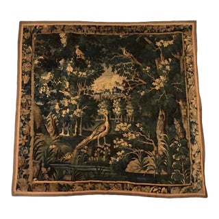 18th Century Vintage Aubusson Tapestry For Sale