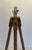 Vintage Surveyor’s Tripod Floor Lamp in Oak With Brass Hardware, 61” H For Sale - Image 6 of 12