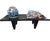 1980s Lg Vintage African Senufo Stool / Coffee Table I Coast 38" W For Sale - Image 5 of 8
