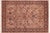 Blue Shabby Chic Floral 1990's Pak-Persian Taupe/Blue Wool Rug - 6'2'' X 9'4'' For Sale - Image 8 of 9