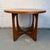 Brutalist Mid-Century Round Walnut Side Table Attributed to Broyhill Brasilia For Sale In New York - Image 6 of 14