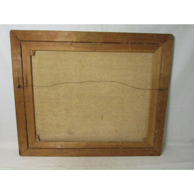 Rustic Landscape Painting by George Jensen For Sale - Image 3 of 18