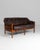 1960s Danish Mid-Century Modern Sofa Attributed to Ellekær & Norell for Coja Chocolate Brown For Sale - Image 4 of 18