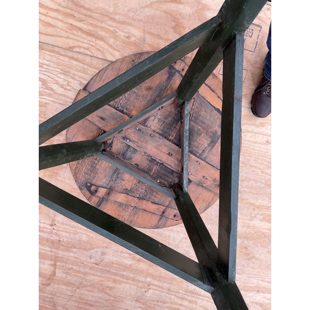 Camel Early 19th Century English Cricket Table For Sale - Image 8 of 11